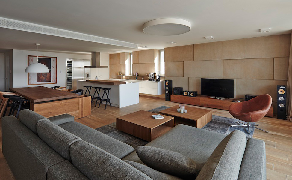 Гостиная в стиле хай тек — лучший дизайн современных квартир на 78 фото